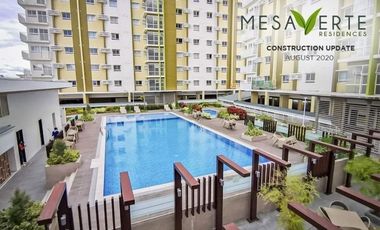 Furnished Studio for Rent in Mesaverte Residences
