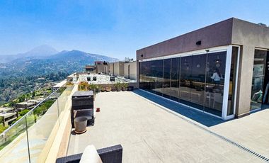 Top Dpto. De Lujo Con Rooftop En Santa María De Manquehue