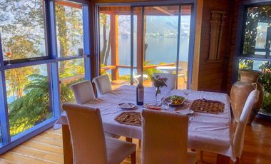Arriendo De Temporada Espectacular Casa A Orilla Del Lago Ranco