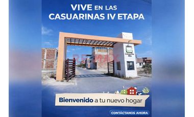 Terreno De 112 M²  En Las Casuarinas Iv Etapa Piura, No Pierdas Esta Increíble Oportunidad