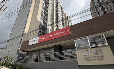 apartamento en arriendo en conjunto  residencial lif 91-p.h piso 5. Cod A13943