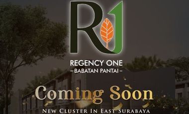New Cluster Rumah Start KPR 600 Jt an di Regency One Babatan Pantai, Surabaya Timur