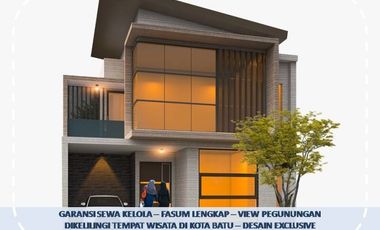 Rumah Villa Dijual Di Batu Malang Tipe 67 View Arjuna