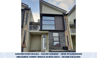 Rumah Villa Dijual Di Batu Malang Tipe 67 View Arjuna