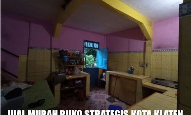RUMAH RUKO DIJUAL LOKASI STRATEGIS DI JALAN RAYA DI KLATEN TENGAH