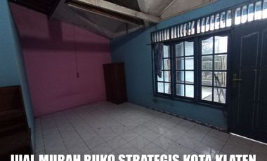 RUMAH RUKO DIJUAL LOKASI STRATEGIS DI JALAN RAYA DI KLATEN TENGAH