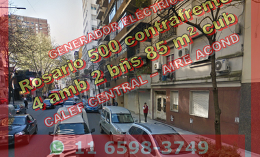 NUEVO PRECIO - Departamento en Venta en Caballito 4 ambientes 2 baños 85 m2 + balcón – Rosario 500