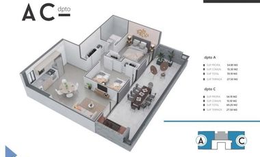 Departamento - Nueva Cordoba