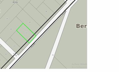 Quinta de 2700 m2 con 37 metros sobre avenida en Ingeniero Allan, Florencio Varela