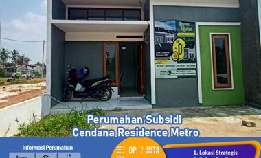 perumahan subsidi bangunan siap huni di kota Metro