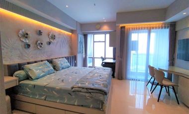 DISEWAKAN APARTEMEN STUDIO PLUS MODERN MEWAH LA RIZ MANSION PAKUWON SURABAYA BARAT