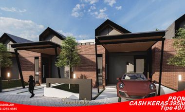 Rumah Desain Modern di Padalarang Bandung Barat Murah dekat Tol dan Kota Baru Parahyangan Cash 395jt