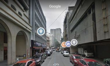 Vacant Commercial Lot For Sale in Escolta, Manila