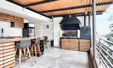 Duplex 3 dormitorios quincho privado + 2 esta, en Las Condes