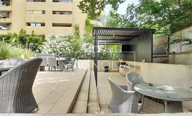 Duplex 3 dormitorios quincho privado + 2 esta, en Las Condes