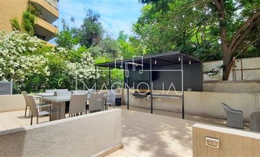 Duplex 3 dormitorios quincho privado + 2 esta, en Las Condes