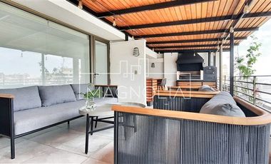 Duplex 3 dormitorios quincho privado + 2 esta, en Las Condes
