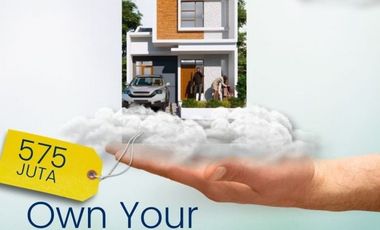 Promo rumah baru murah 2 lantai Cipageran Cimahi Utara shm