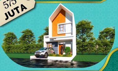 Promo rumah baru murah 2 lantai Cipageran Cimahi Utara shm