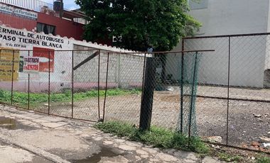 Terreno Comercial de 420 M2 en RENTA en ZONA CENTRO DE TIERRA BLANCA, Veracruz.