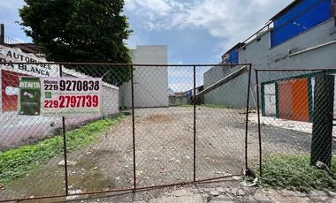 Terreno Comercial de 420 M2 en RENTA en ZONA CENTRO DE TIERRA BLANCA, Veracruz.
