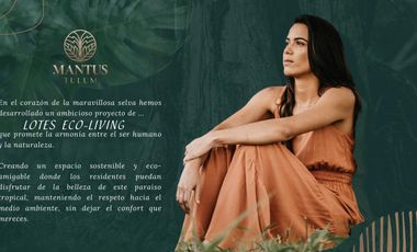 Terreno en venta en Tulum