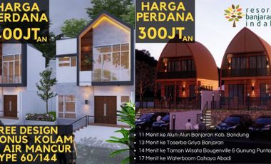 Hunian Asri Konsep Wooden Resort Dekat Alun-Alun Banjaran