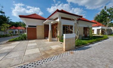 VILLA DIJUAL DI MAGELANG FULL FURNISHED, CLUSTER VILLA DEKAT CANDI BOROBUDUR