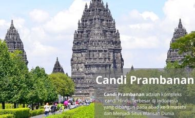 Dijual Hunian Etnik dikawasan wisata Prambanan