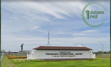 Tanah Kapling Timur Bandara YIA Yogyakarta Siap Bangun
