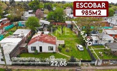 Casa con gran terreno - 985m2 - Belén De Escobar
