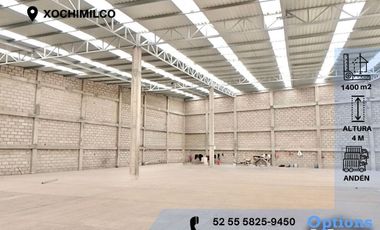 Rent industrial warehouse in Xochimilco