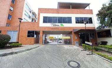 apartamento en arriendo/venta en conjunto residencial portal del jardÍn  piso 3. Cod A13701