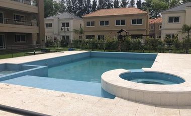 Departamento con jardín en Liquidambar, Pilar