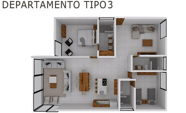 DEPARTAMENTO EN VENTA EN OLAS ALTAS, AJIJIC.