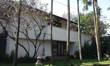 5BR Balinese-style Compound With large gardens at Lebak Bulus