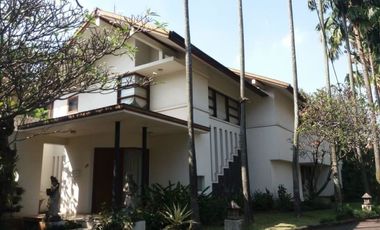 5BR Balinese-style Compound With large gardens at Lebak Bulus