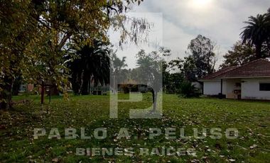 QUINTA CON QUINCHO Y PISCINA, CASA 4 AMBIENTES Y CASA DE CASEROS. PONTEVEDRA, MERLO. ZONA OESTE. BUENOS AIRES