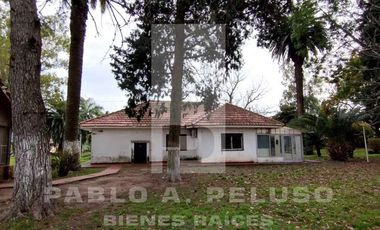 QUINTA CON QUINCHO Y PISCINA, CASA 4 AMBIENTES Y CASA DE CASEROS. PONTEVEDRA, MERLO. ZONA OESTE. BUENOS AIRES