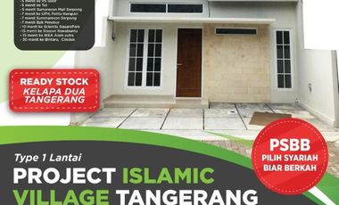 Rumah syariah SIAP HUNI strategis dekat bandara Tangerang