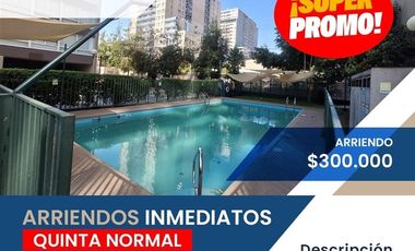 Depto Arriendo de 3D 1B - Metro Gruta Lourdes Quinta Normal
