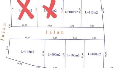 Tanah Kavling Ekslusive Kawasan Villa di Kutuh Kuta Selatan