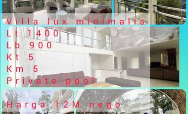 Villa lux minimalis nuansa sejuk view alam Lokasi buni wangi Lembang LT 1400 LB 900 Full furnish Harga 12M 6KT 6KM