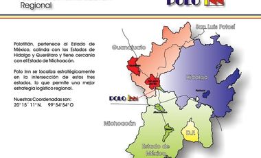 TERRENO EN VENTA  POLOTITLAN  ESTADO DE MEXICO