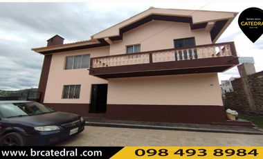 Villa Casa Edificio de venta en Challuabamba – código:20081