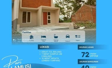 Rumah gaya eropa desain Elegan di Kota Malang