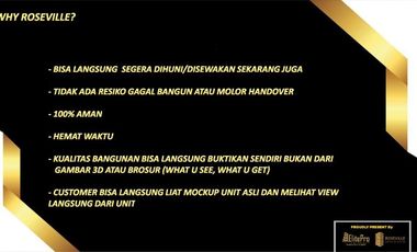 Business District Roseville siap Huni mewah murah di bsd city
