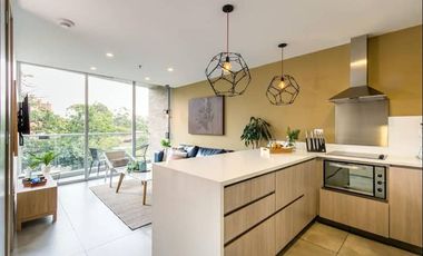 apartamento en venta en el poblado. Cod V12397