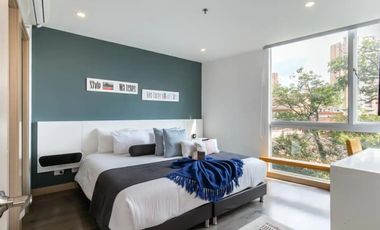 apartamento en venta en el poblado. Cod V12397
