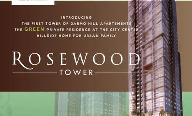 Apartemen Darmo Hill Rosewood Tower, Harga Ciamik